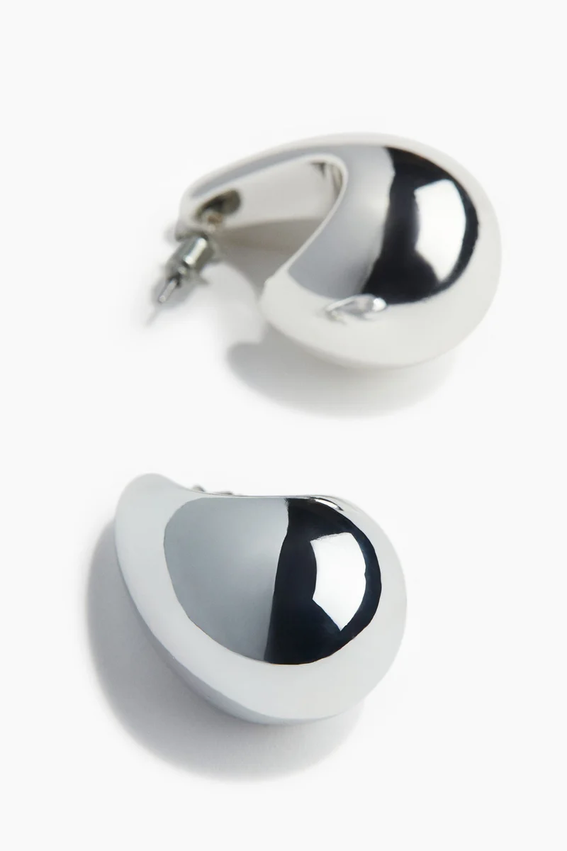H&M Large dome earrings