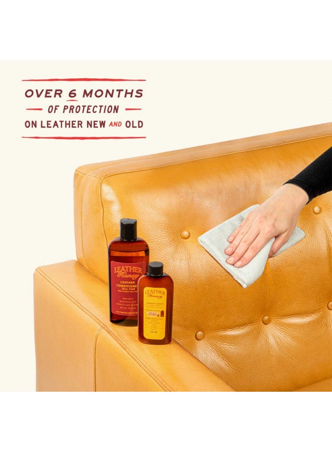Leather Honey Leather Honey Leather Conditioner, Since 1968. For All Leather Items Including Auto, Furniture, Shoes, Purses and Tack. Non-Toxic and Made in the USA / 8 Fl Oz (Pack of 1) - Image 3