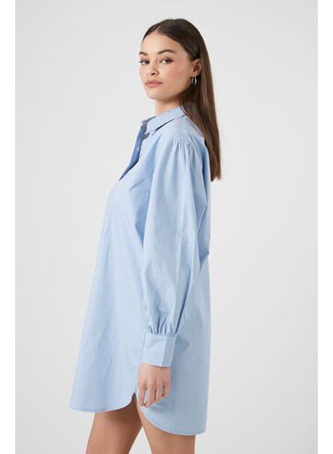 FOREVER 21 Poplin Mini Shirt Dress - Image 2