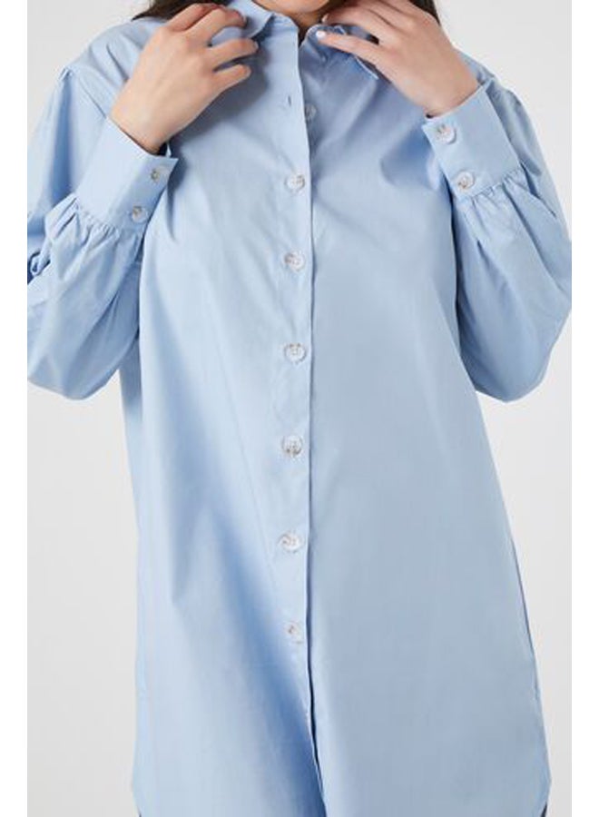 FOREVER 21 Poplin Mini Shirt Dress - Image 5