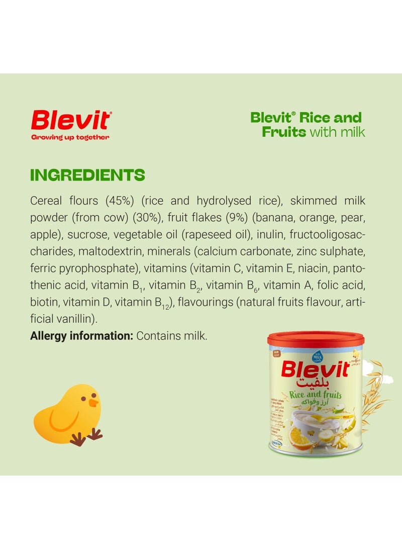 Blevit حبوب الأرز والفواكه الجافة من 6 أشهر - Image 5