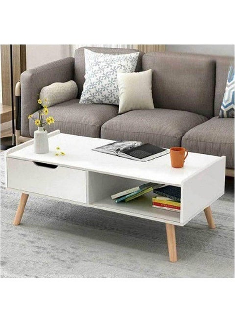 White TV Unit With Modern Simplicity for Your Entertainment Space By Alhome