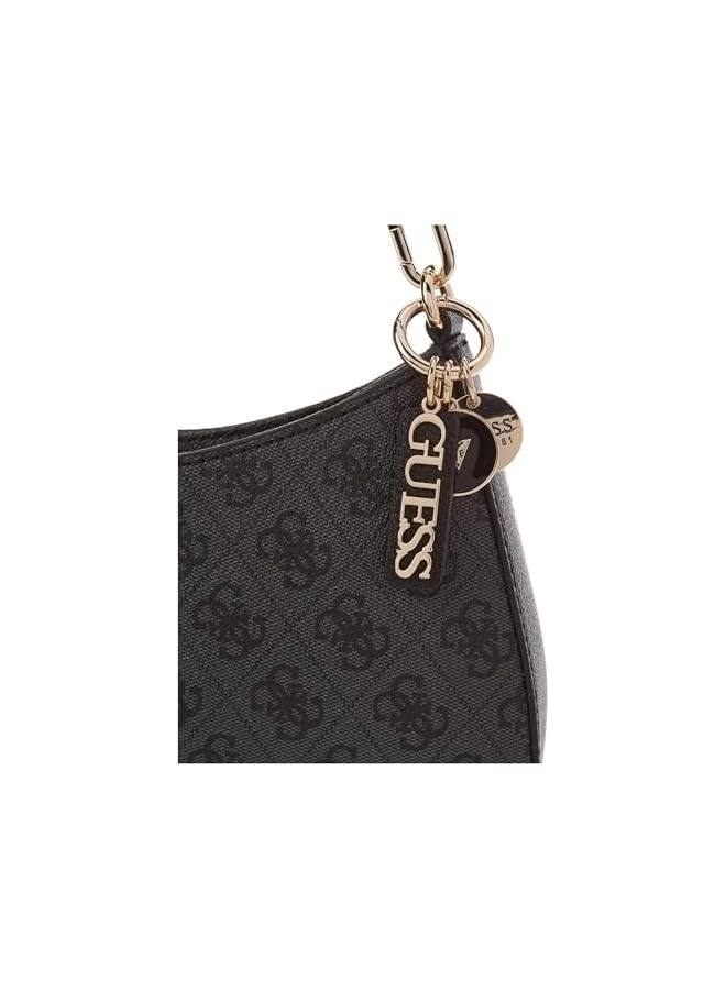 GUESS Womens Noelle Top Zip Shoulder Bag Bag - Image 3