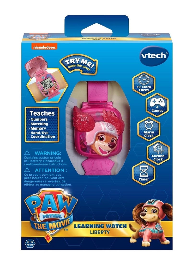 vtech VTech Paw Patrol Movie Liberty Learning Watch Pink  - Image 1