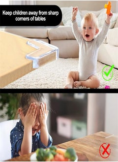 Generic Table Edge Protector, 16 Pcs Transparent Corner Protector, Corner Safety Guards for to Cover Sharp Furniture, Table Edges, Cupboard, Stool Corners  - Image 5