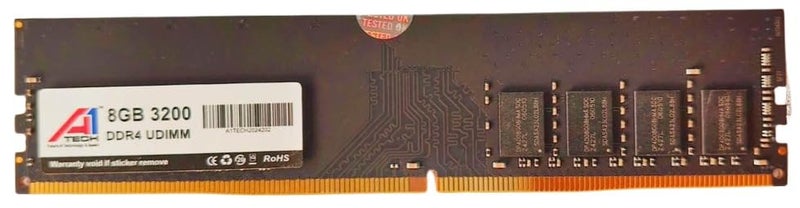 A1TECH 8GB DDR4 3200MHz1Rx8 Desktop Boost Computer Speed and Performance Memory, (3 Years Warranty) - Image 3