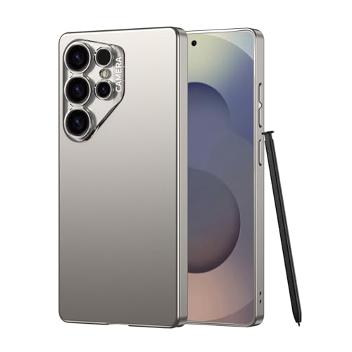 Midkart Matte Case Compatible with Samsung Galaxy S25 Ultra Release 2025 Ultra Thin Hard PC with Glossy Independent Camera Protection Cover, Beige - Image 1