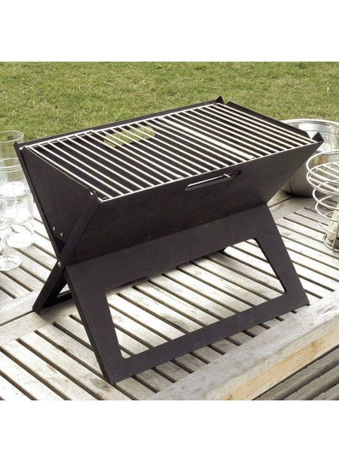 شواية فحم للشواء قابلة للطي ومسطحة من هوم نوت بوك، Bd-Bbq-10 - Image 2