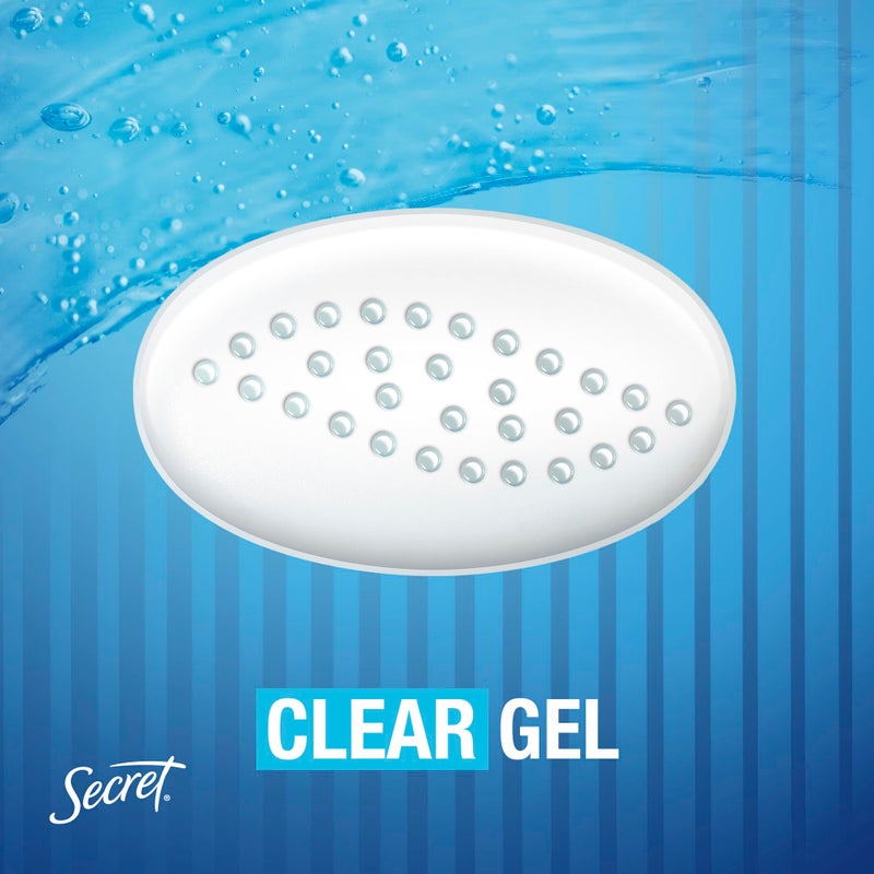 Secret Outlast Antiperspirant Deodorant for Women, 72hr Sweat & Odor Protection, PH Balancing Minerals, Clear Gel, Clean Lavender Scent, 2.6 oz - Image 5