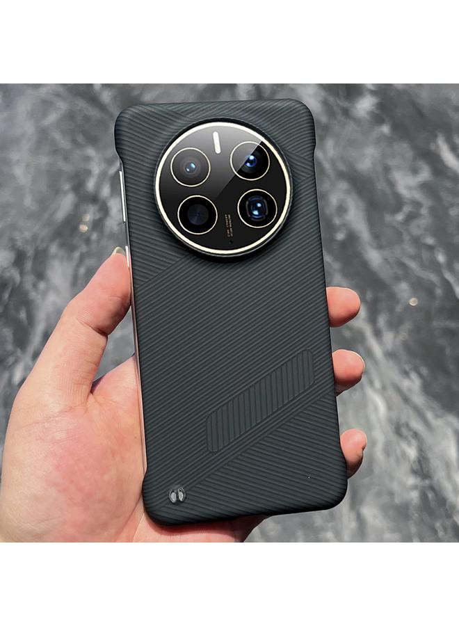 زبون جراب هاتف Huawei Mate 50 Pro مصنوع من ألياف الكربون بدون إطار ومبرد - Image 1