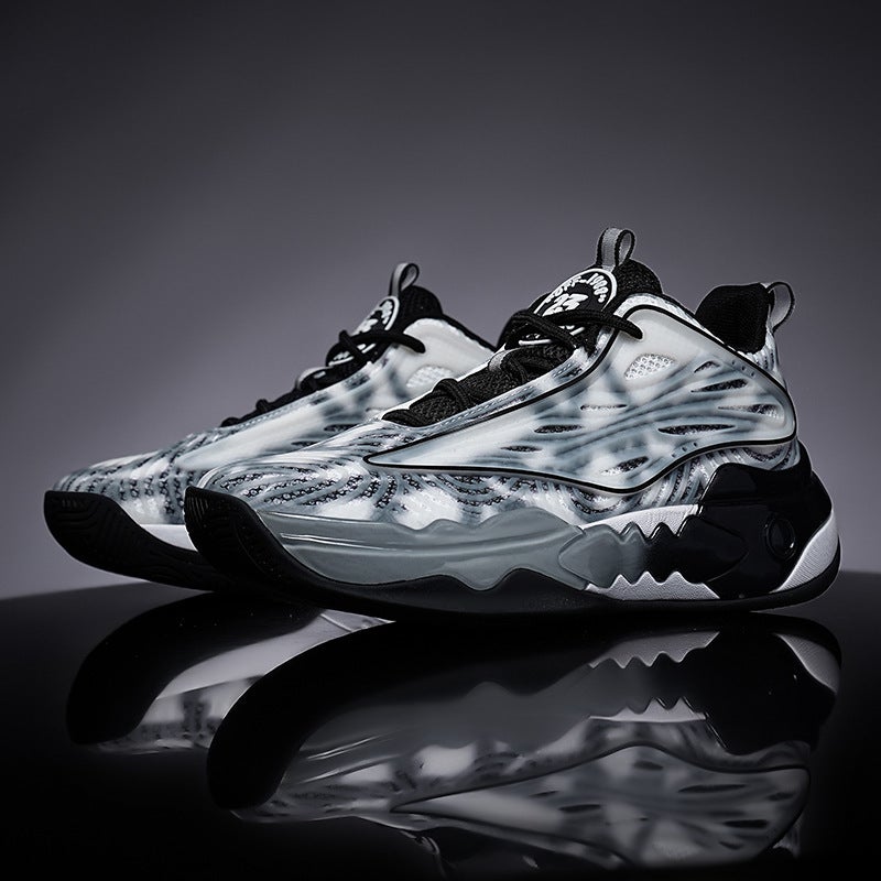 Basketball Shoes Male Students Group Training Competition Shoes Trendy Street Luminous Practical Sneakers Inner Line Sneaker - Image 5