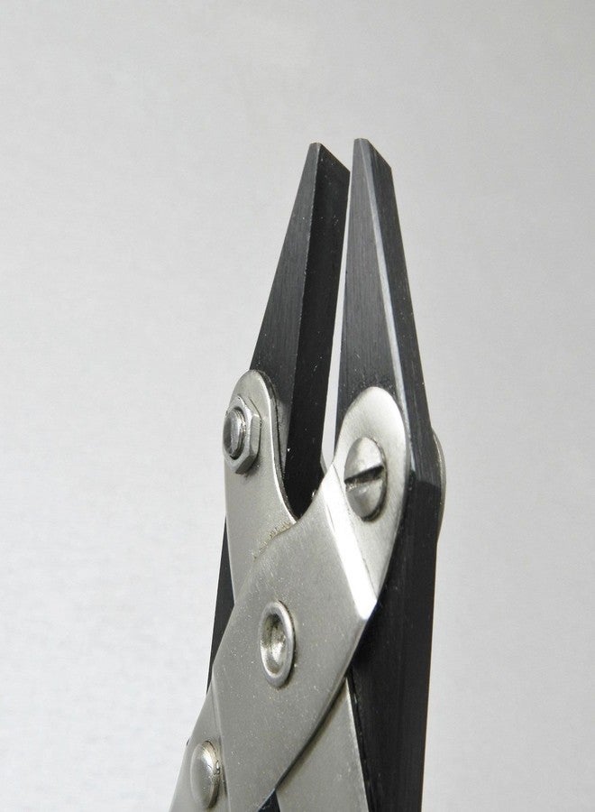 JTS Parallel Action Pliers Flat Nose Smooth Jaw 5-1/2" Jewelry Plier 140mm W/Spring - Image 4