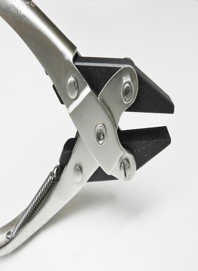 JTS Parallel Action Pliers Flat Nose Smooth Jaw 5-1/2" Jewelry Plier 140mm W/Spring - Image 5