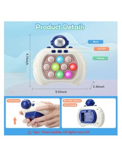 Generic Electronic Quick Push Light Up Pop Game Fidget Toys for Adults and Kids with Puzzle Game Machine Push Pop Bubble Fidget Sensory Toy Birthday Gifts  - Image 4