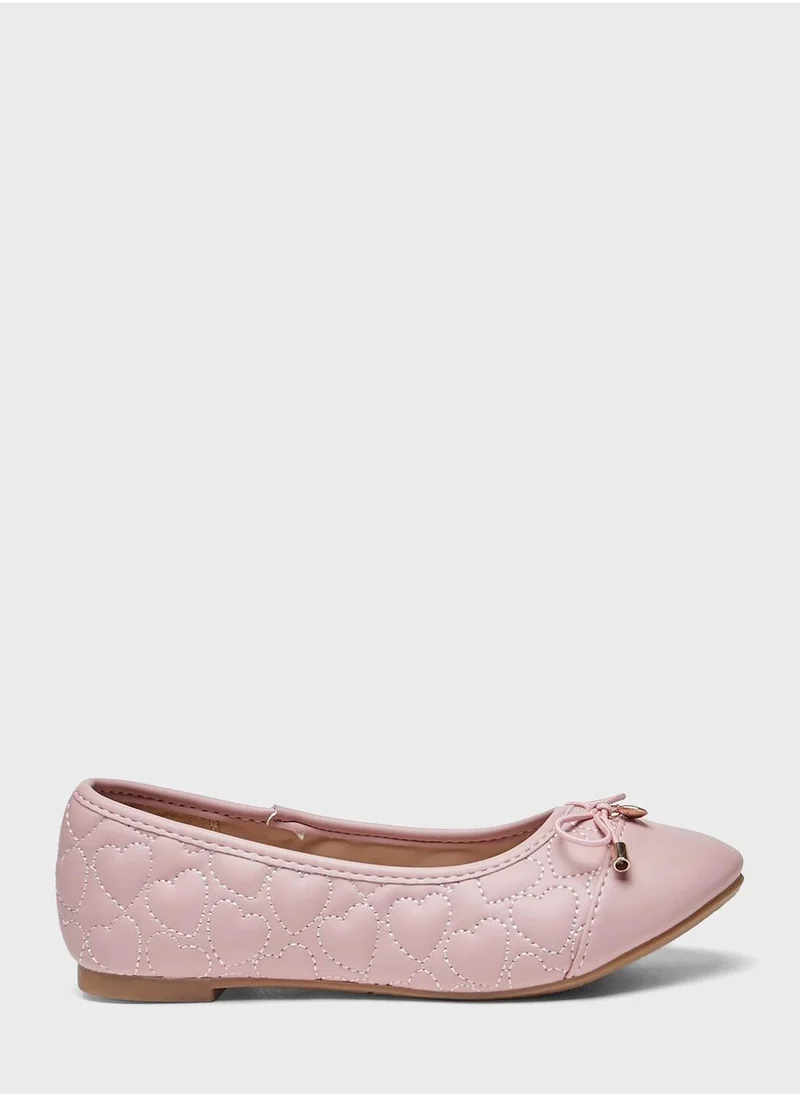 شو اكسبرس Kids Quilted Ballerinas