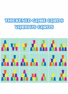 GROIC Cup Stacking Battle, Cup Stacking Game, Fast Stacking Cup Set, Speed Training Game, Children's Competitive Game Set, Logical Thinking Exercise, Educational Early Education Toys  - Image 4