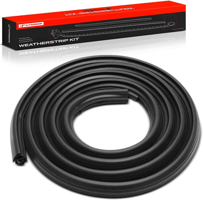 A-Premium Front Left Car Door Weather Stripping Seal Strip Compatible with Chevrolet Tahoe, Suburban 1500/2500, Avalanche & GMC Yukon, Yukon XL 1500/2500 & Cadillac Escalade, Escalade ESV - Image 1