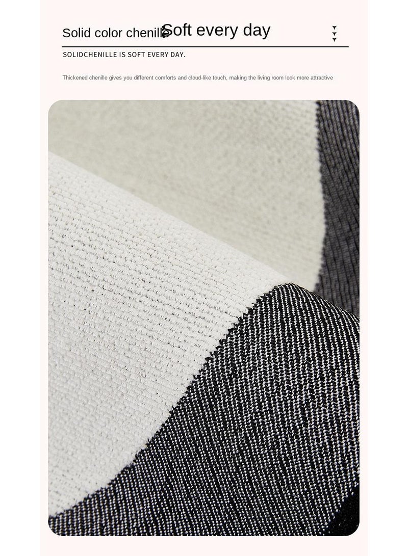 general Irregular Shaped Sofa Cushion - Non Slip Chenille Sponge Seat Cushion & Sofa Towel - Image 4