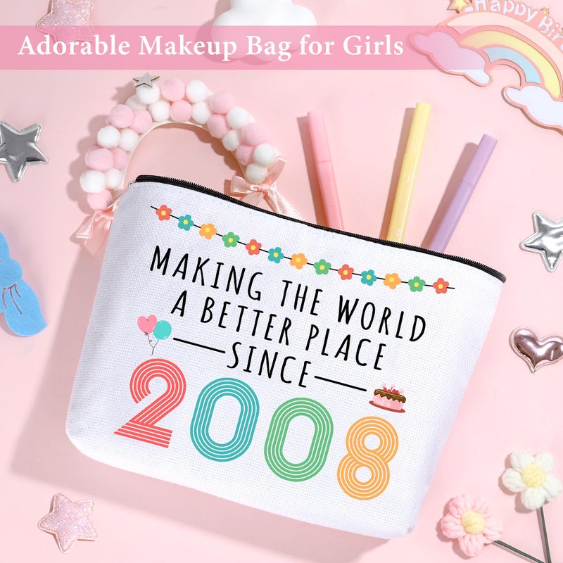 YENCHORN 18th Birthday Gifts for Girls Trendy 18 Year Old Girl Birthday Gifts for 18 Year Old Girl Gift Ideas Unique Age 18 Gift for Female Teen Girls Her Daughter Happy 18th Decoration Presents with Tumbler - Image 3