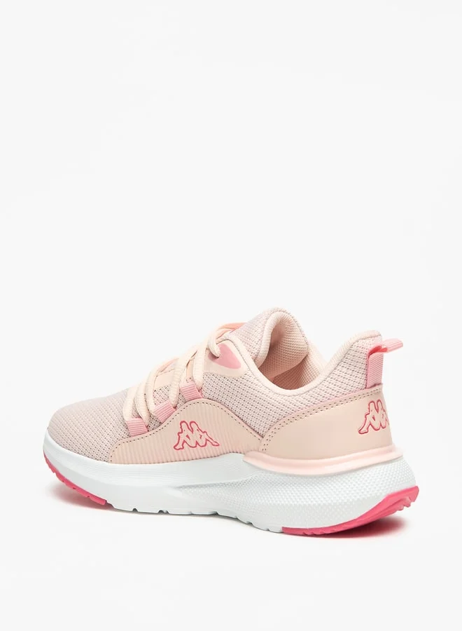 Kappa Girls' Colourblock Sports Shoes with Lace-Up Closure