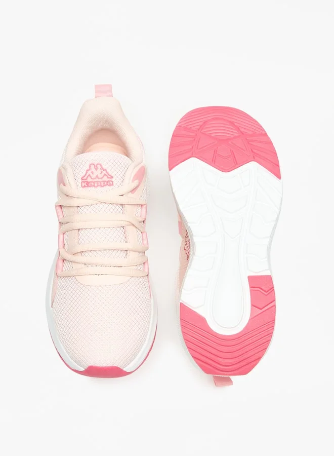 Kappa Girls' Colourblock Sports Shoes with Lace-Up Closure