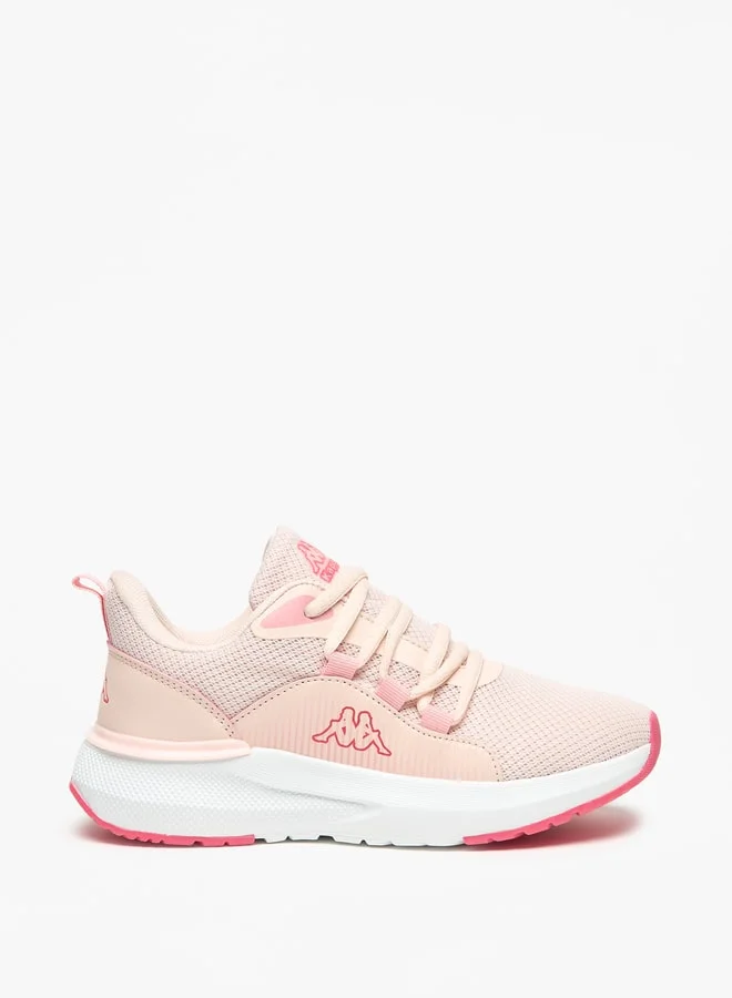 Kappa Girls' Colourblock Sports Shoes with Lace-Up Closure