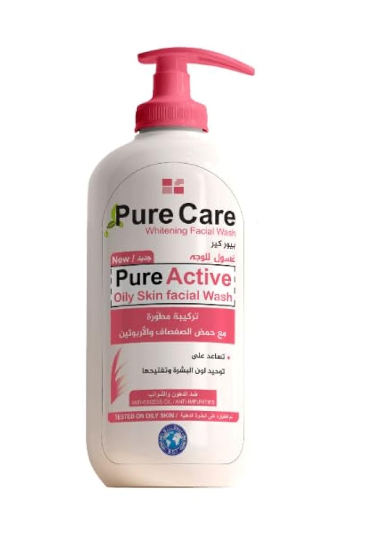 PURE CARE OILY SKIN FACIAL WASH 200ML