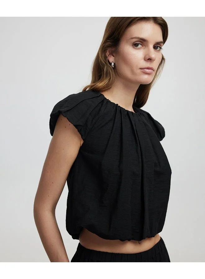 إبيكيول Balloon Sleeve Blouse