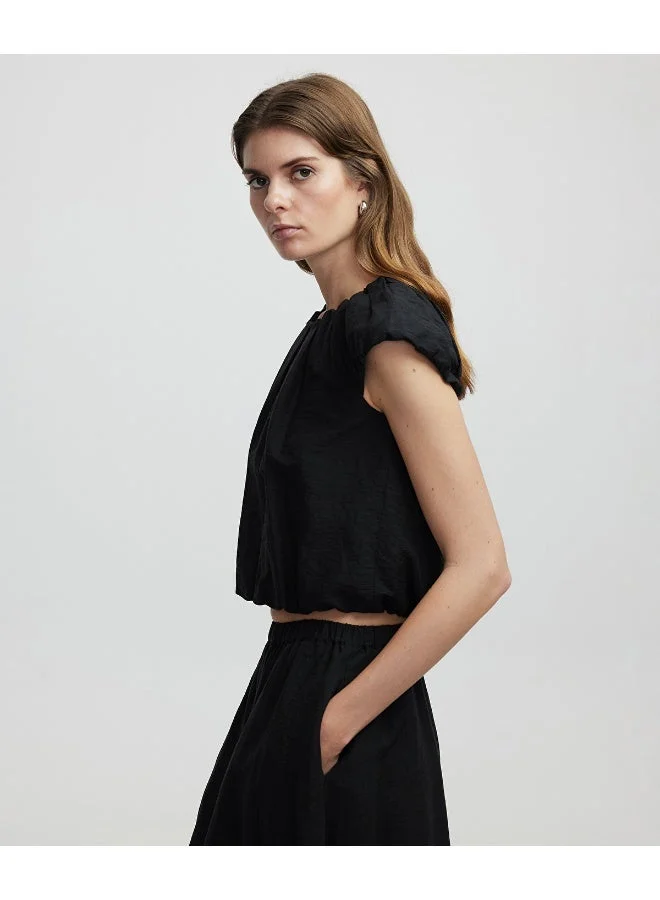 إبيكيول Balloon Sleeve Blouse