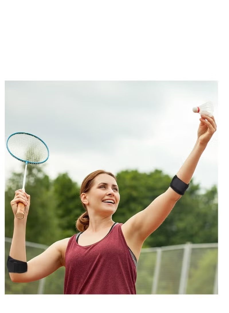 SUFADA Tennis Elbow Braces for Tendonitis and Tennis Elbow, Tennis Golfers Elbow Support Arm Band Pain Relief, Neoprene Wraps Tennis Elbow Support Band Relief，Suitable for men and women - Image 4