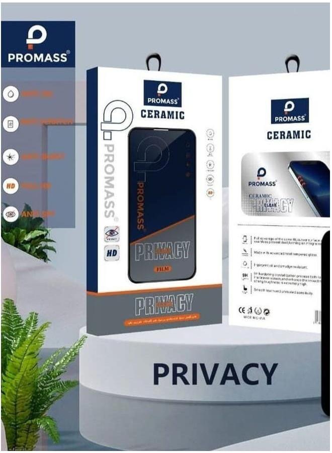 بروماس واقي شاشة نانو لامع لحماية الخصوصية لجهاز iPhone 11 - Image 1