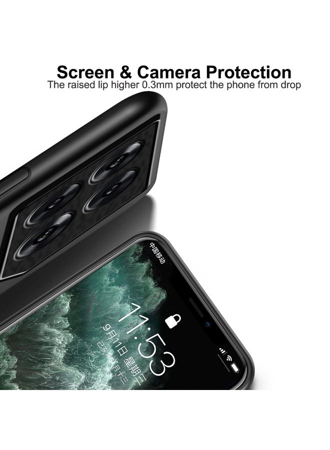 S-TOP Case For Infinix GT 20 Pro Classic Tilt Strip Grain Magnetic PC Hybrid TPU Phone Case - Image 3