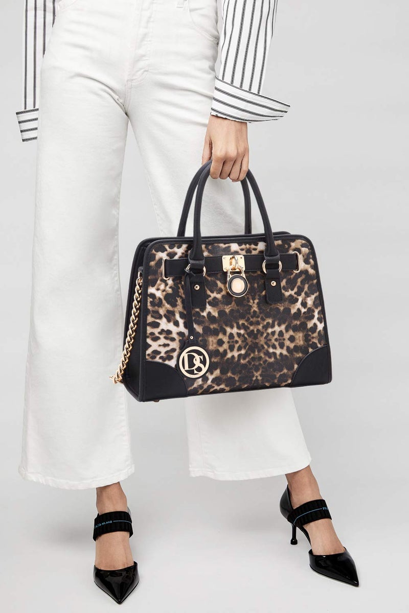 DASEIN Women Designer Handbags and Purses Ladies Satchel Bags Shoulder Bags Top Handle Bags w/Matching Wallet - Image 2