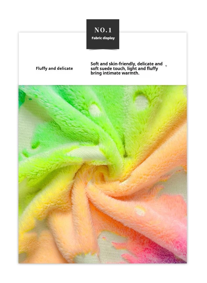 Bluejw Glow in The Dark Blanket Personalized Blanket For Kids,50x60inch Throw Blankets Super Cozy Plush Soft Fleece Blanket for Girls Boys Birthday Gifts - Image 4