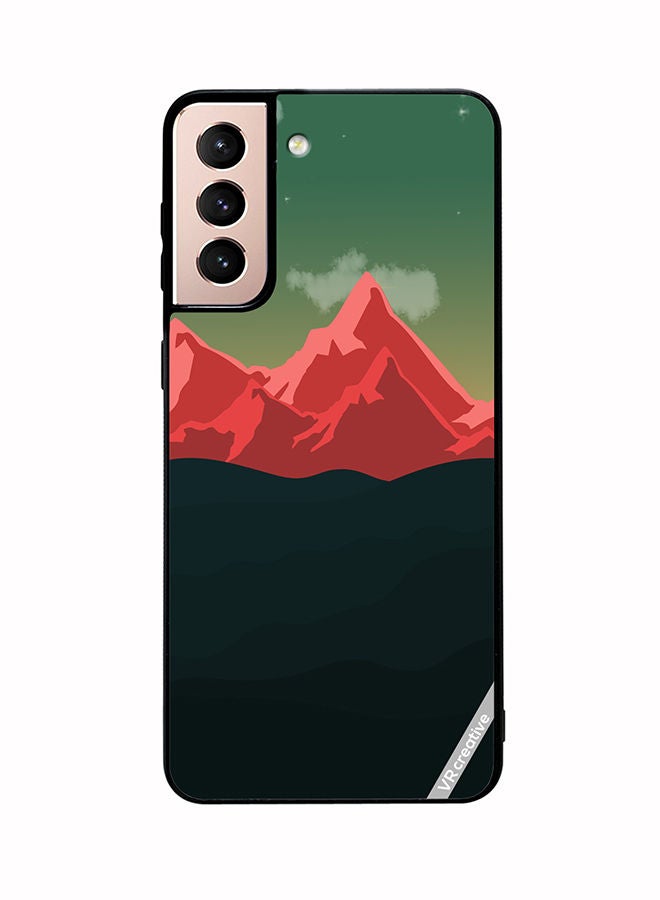 VR CREATIVE Protective Case Cover For Samsung Galaxy S21 5G Mount Colorful Design Multicolour - Image 1