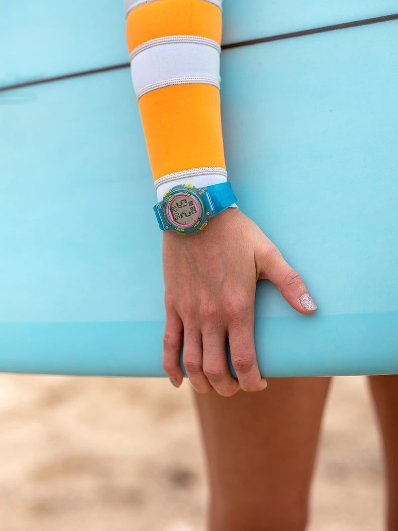 Armitron Sport Women's Digital Chronograph Resin Strap Watch, 45/7086 - Image 2