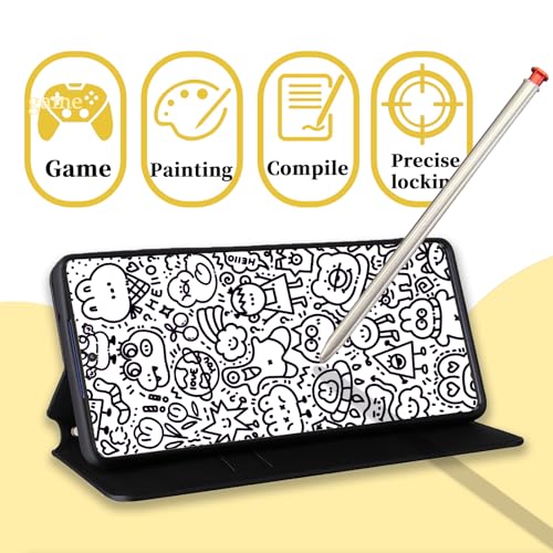 Qenw Stylus Pen for Moto G Stylus 5G 2024 Scarlet Wave, Touch Screen Stylus Pen Replacement for Motorola G Stylus 5G 2024 All Version (Scarlet Wave) - Image 2