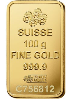 PAMP Swiss Made 24K(999.9) Pamp 100g Gold Bar  - Image 4
