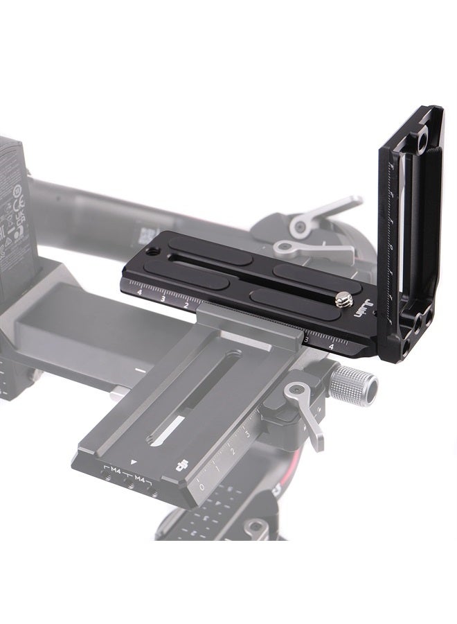 Hersmay Universal Arca-Swiss Quick Release Plate L Bracekt for DJI Ronin RS2 RSC2 RS3 RS3PRO RS3mini Plate Gimbal Stabilizer Accessories - Image 2