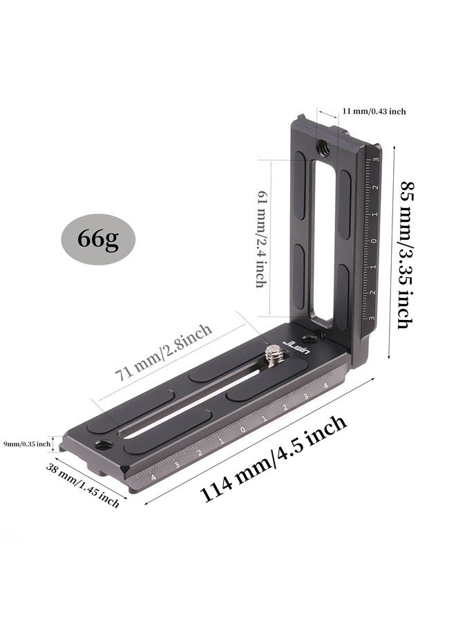 Hersmay Universal Arca-Swiss Quick Release Plate L Bracekt for DJI Ronin RS2 RSC2 RS3 RS3PRO RS3mini Plate Gimbal Stabilizer Accessories - Image 4