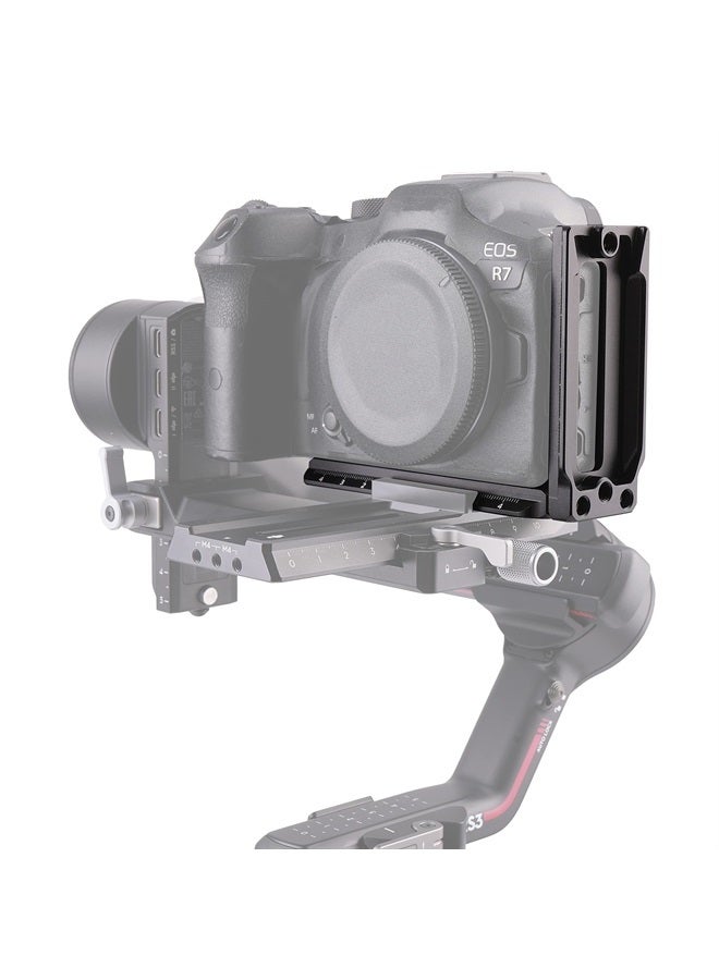 Hersmay Universal Arca-Swiss Quick Release Plate L Bracekt for DJI Ronin RS2 RSC2 RS3 RS3PRO RS3mini Plate Gimbal Stabilizer Accessories - Image 3