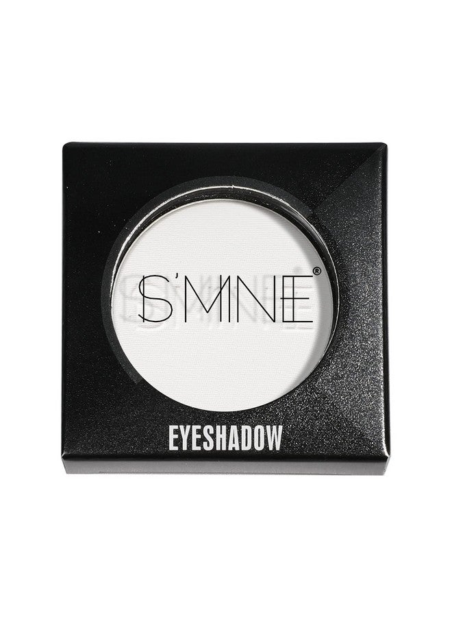 IS'MINE Single White Matte Eyeshadow Powder Palette High Pigment, Longwear, Intense Color Best White Eyeshadow - Image 1