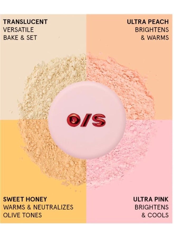 One Size By Patrick Star Ultimate Blurring Setting Powder 34.5 g, Ultra Peach - for Very Fair to Medium Skin Tones - Image 2