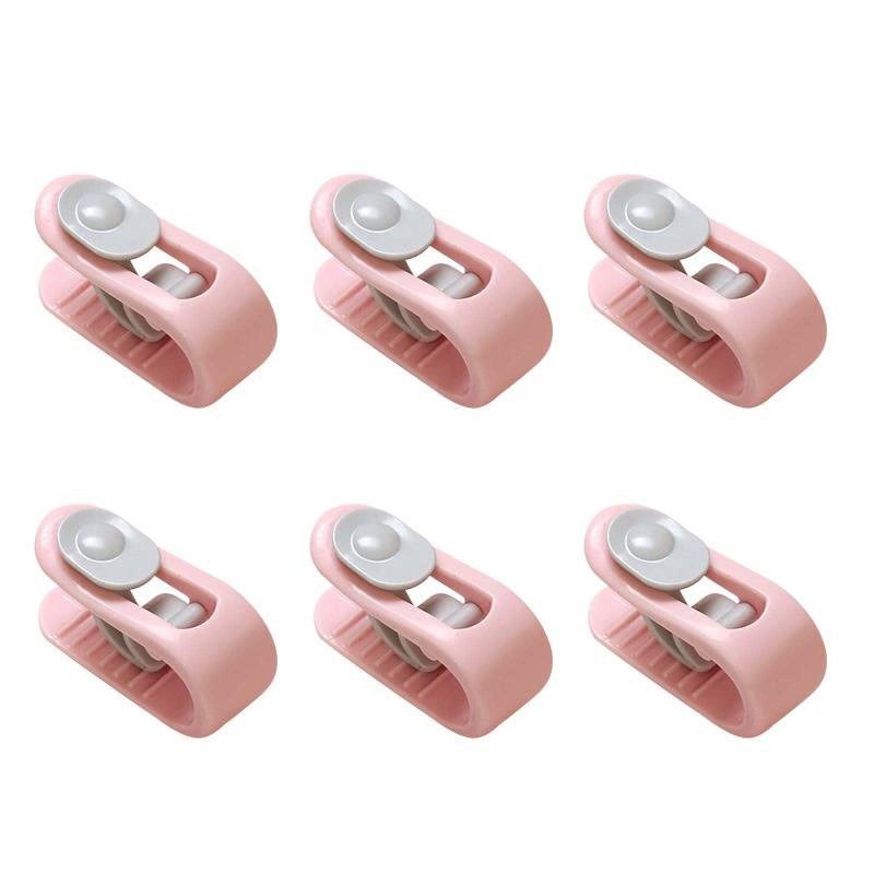 12-piece quilt cover clip holder, duvet cover clip, bed sheet clip, blanket quilt clip button, down quilt clip clip, bedding accessories 12PcsPink - Image 1