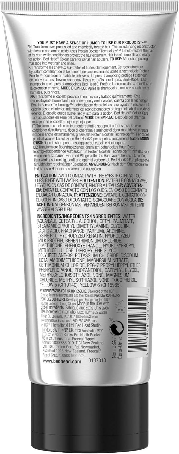 Bed Head by Tigi Dumb Blonde Conditioner for Damaged Blonde Hair 200 ml - Image 3