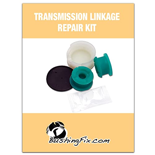 BushingFix.com BushingFix DA1KIT Manual Transmission Shift Tensioner Rod Bushing Repair Kit, Shifter Cable Bushing Fits Select Fiat, Jeep, and Dodge Models, Manual Transmission Shift Cable Replacement Bushing - Image 1
