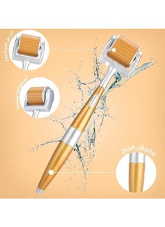ZGTS Micro Needle Derma Roller Gold/Silver 0.75mm  - Image 2