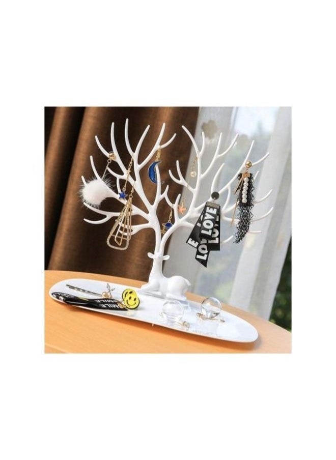 Generic - Accessory Tree To Organize Jewelry - White - Image 1