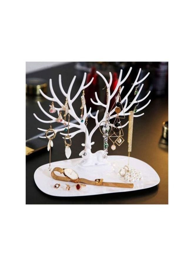 Generic - Accessory Tree To Organize Jewelry - White - Image 1