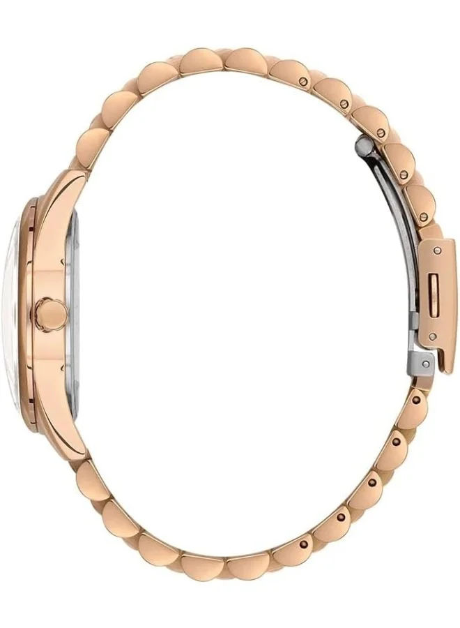 سلازنجر SLAZENGER Women Multi Function Rosegold Dial Watch -SL.9.6541.4.03